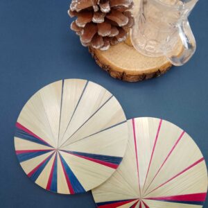 Lot de 2 dessous de verre